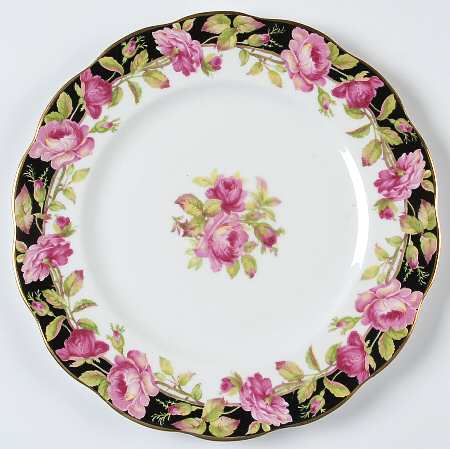 Black Magic Salad Plate