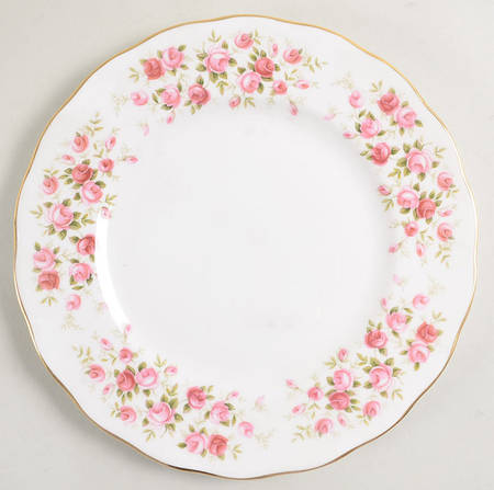 Cascade Roses Salad Plate
