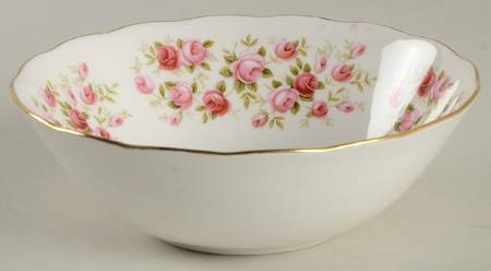 Cascade Roses Coupe Cereal Bowl