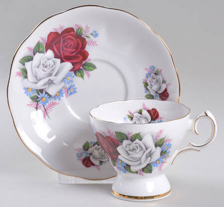 Duet Musical Footed Cup & Saucer Set