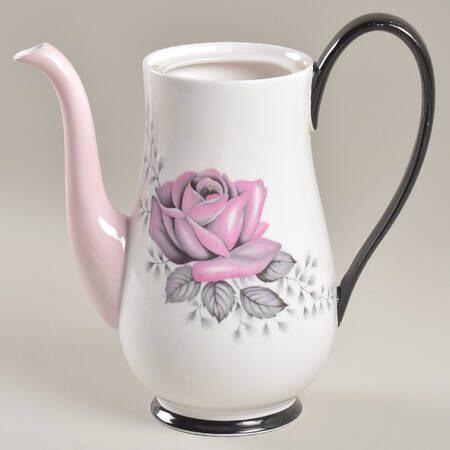 Fair Lady (Black Trim) Mini Coffee Pot No Lid