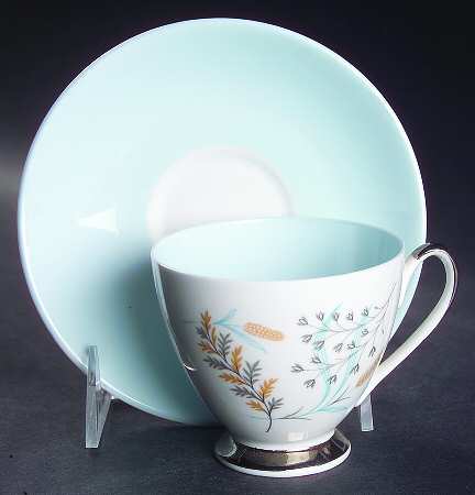 Glade Footed Cup & Saucer Set