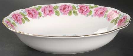 Lady Alexander Rose 9" Oval Vegetable Bowl