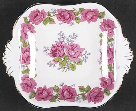 Lady Alexander Rose Small Square Sweet Meat Dish
