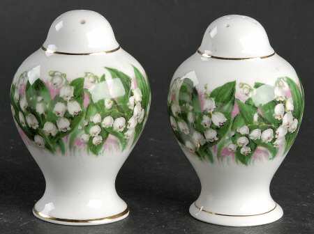 Lily of The Valley Salt & Pepper Set
