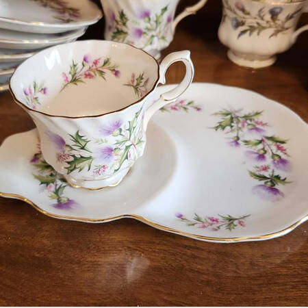 Lochinvar Snack Plate & Cup Set