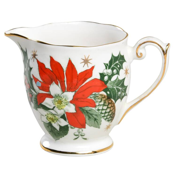 Noel (Gold Trim) Mini Creamer