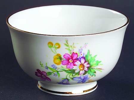 Old Country Spray Open Sugar Bowl