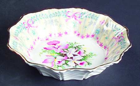 Royal Bridal Gown Nut Dish