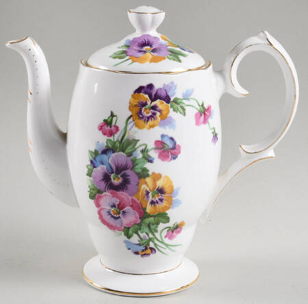 Spring Melody Coffee Pot & Lid