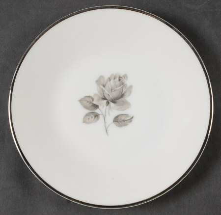 Midnight Rose Bread & Butter Plate