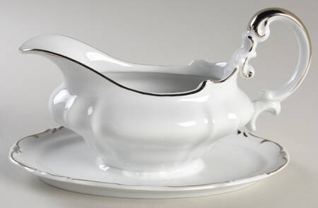Princess Alexandra Gravy Boat with Attached Underplate