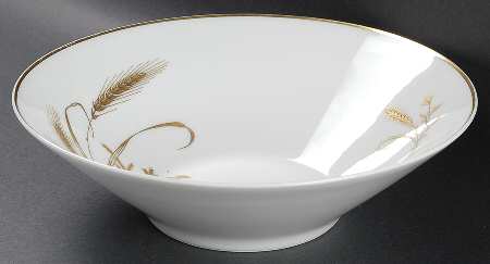 Whispering Wheat 9" Round Vegetable Bowl