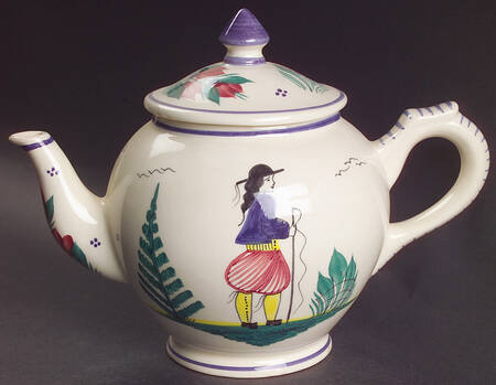 Campagne Teapot & Lid