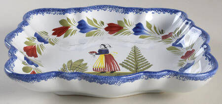 Campagne 9" Square Vegetable Bowl