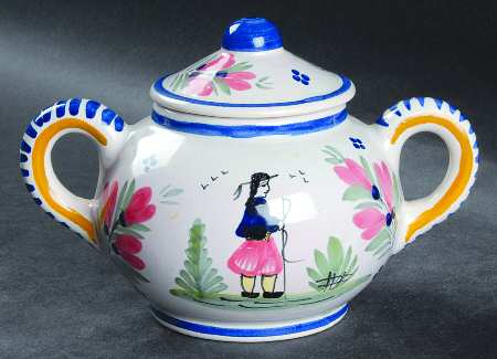Campagne Sugar Bowl & Lid