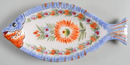 Corbeille Rose Fish Plate