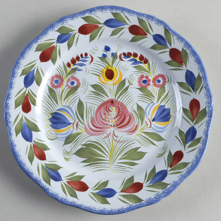 Fleuri Royal Salad Plate