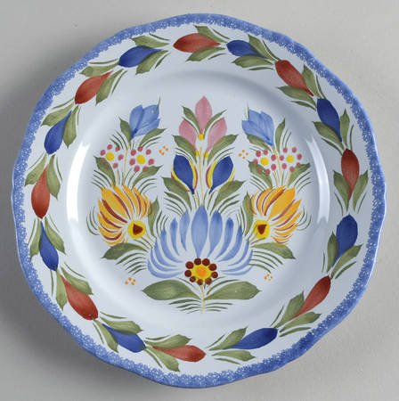 Fleuri Royal Salad Plate