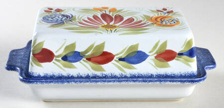 Fleuri Royal Rectangular Covered Butter