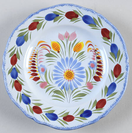 Fleuri Royal Salad Plate