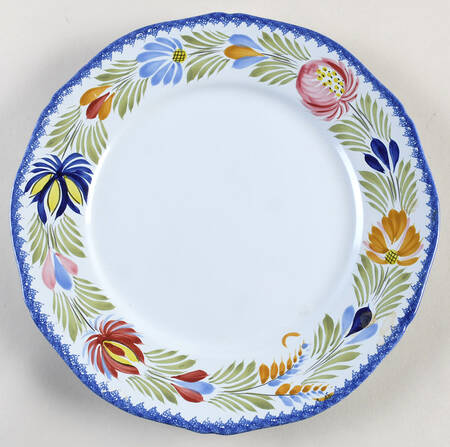 Fleuri Royal Accent Dinner Plate