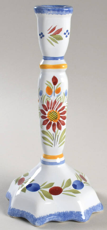 Fleuri Royal Single Light Candlestick