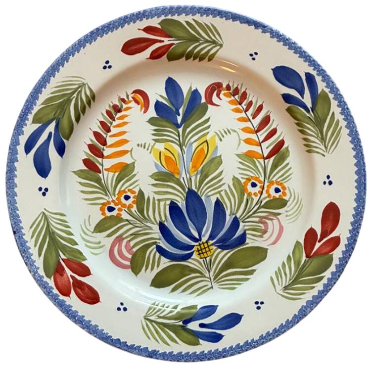 Fleuri Royal Salad Plate