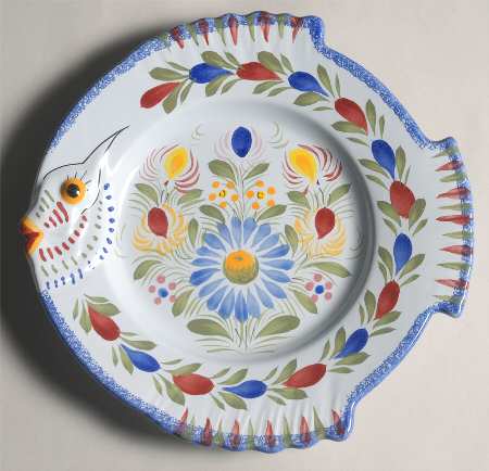 Fleuri Royal Large Fish Dish