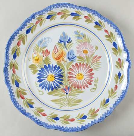 Fleuri Royal 13" Chop Plate (Round Platter)
