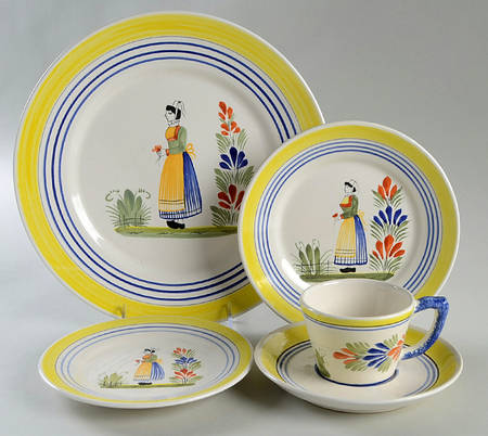Henriot (Lady Or Man Center) 5 Piece Place Setting