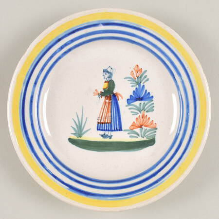 Henriot (Lady Or Man Center) Small Bread & Butter Plate