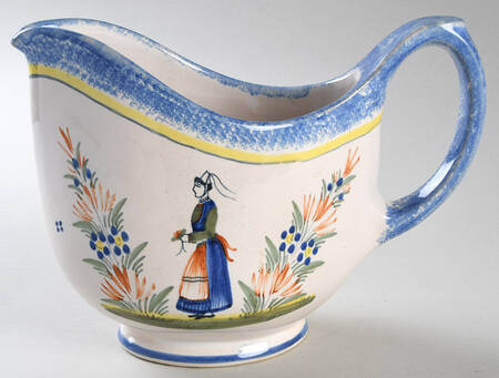 Henriot (Lady Or Man Center) Open Batter Jug