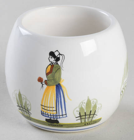 Henriot (Lady Or Man Center) Mustard Jar No Lid
