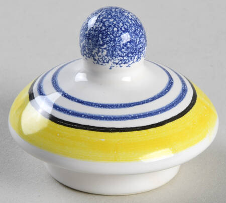 Henriot (Lady Or Man Center) Lid for Mustard Jar