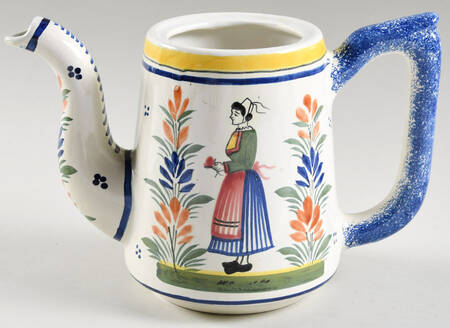 Henriot (Lady Or Man Center) Coffee Pot No Lid