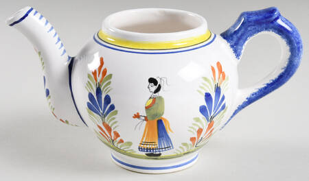Henriot (Lady Or Man Center) Small Teapot No Lid