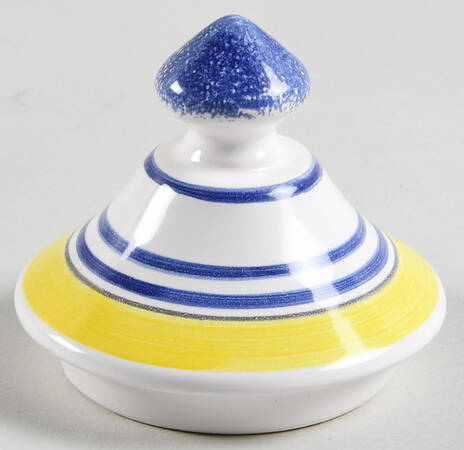 Henriot (Lady Or Man Center) Lid for Oversize Sugar Bowl