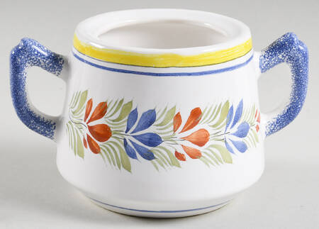 Henriot (Lady Or Man Center) Oversize Sugar Bowl-No Lid