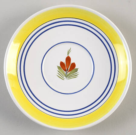 Henriot (Lady Or Man Center) Saucer for Oversized Cup