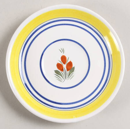 Henriot (Lady Or Man Center) Saucer for Espresso Cup