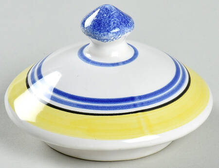 Henriot (Lady Or Man Center) Lid for Sugar Bowl