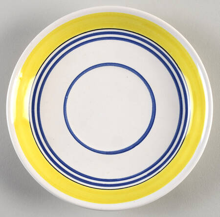 Henriot (Lady Or Man Center) Saucer for Flat Cup