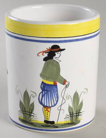 Henriot (Lady Or Man Center) Medium Canister No Lid