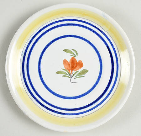Henriot (Lady Or Man Center) Saucer for Oversized Cup