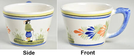 Henriot (Lady Or Man Center) Flat Cup