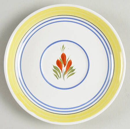 Henriot (Lady Or Man Center) Saucer for Espresso Cup