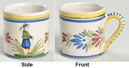 Henriot (Lady Or Man Center) Flat Demitasse Cup