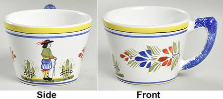 Henriot (Lady Or Man Center) Flat Cup