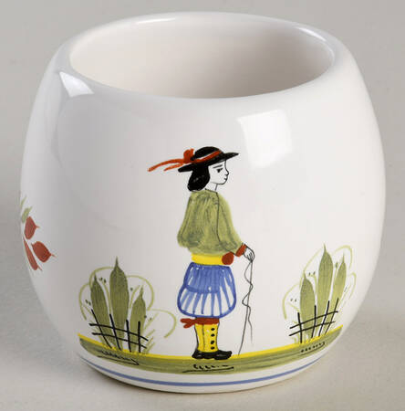 Henriot (Lady Or Man Center) Mini Sugar Bowl No Lid